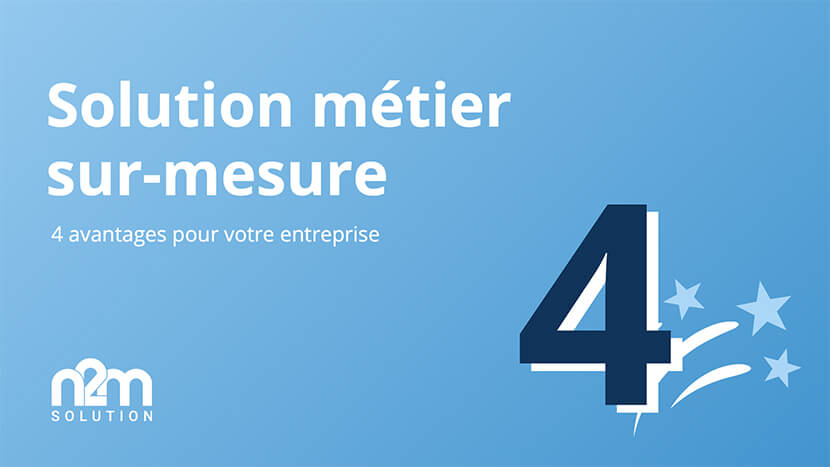 Presentation Solution metier sur mesure