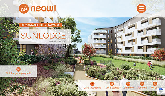 Capture ecran accueil Neowi Apres N2m