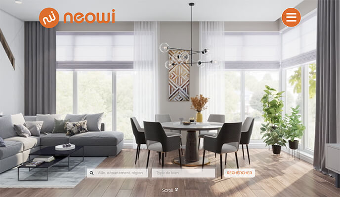 Capture ecran accueil Neowi Avant N2m
